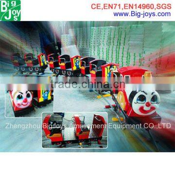 Amusement park FRP and steel kid's favorite miniature train made in China