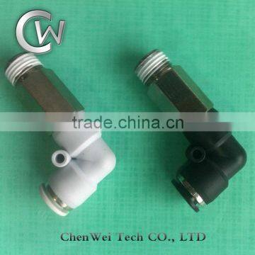 PLL Series Extended Male Elbow Pneumatic Fitting Quick Connector Fitting