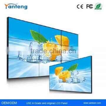 55inch 700nits Samsung 5.3mm Ultra Narrow Bezel LCD Video Wall for Information release