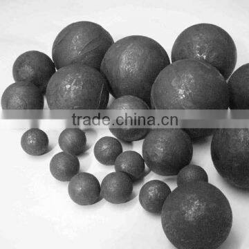 Heat treated forged large steel ball for sale