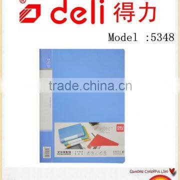 Deli Strong Metallic color folder , A4 folder model 5348