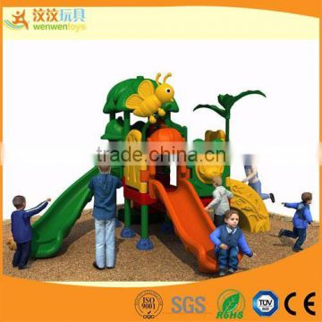 2016 hot sale plastic outdoor playground equipment company