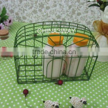 garden decorative antique metal bird cage / bird house