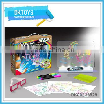 Magical 3D drawing board dinosaur type for kids