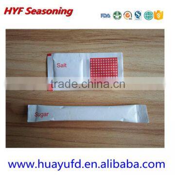 Customized 3g coffee sugar for airline coffee tea