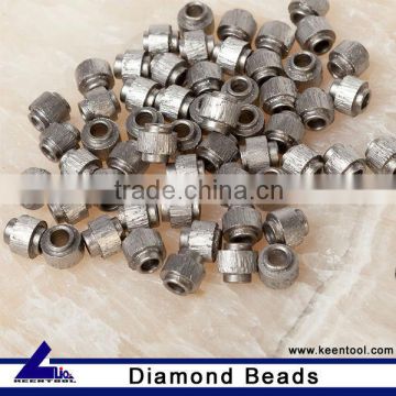 Power bead for stone cutting