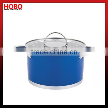 HB-CS205 Diameter 16/18/20/24cm 0.6mm stainless steel cooking pot