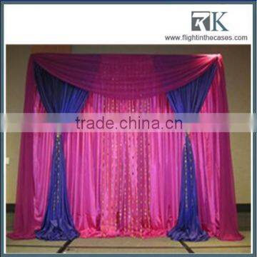 trade show signage piping drapes