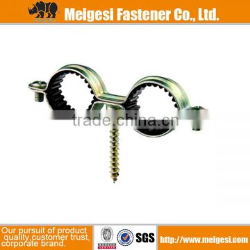 Good quality cheap price china manufacture steel zinc plated Double loop clamps