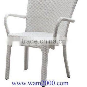 patio outdoor aluminum rattan chair for garden