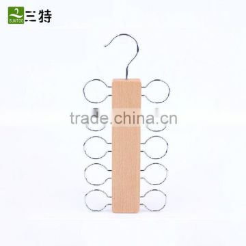 luxury wooden belt&tie hangers