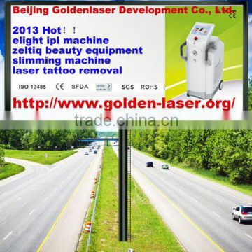 2013 Hot sale www.golden-laser.org microcurrent face lift machine for sale