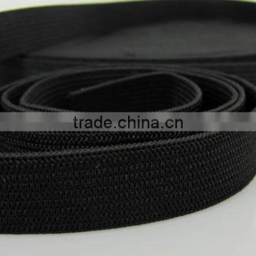 5/8 inch Wide Black Soft Knit Braided Elastic band