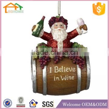 Factory Custom made best home decoration gift polyresin resin christmas decoration suppliers