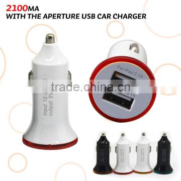 Dual USB Car Charger 5V 2A 2100Ma Dual 2Port USB Car Charger for Sansung S3 S4 HTC Apple Iphone 5 iPad 2 iPhone 3G 3GS 4g ipod