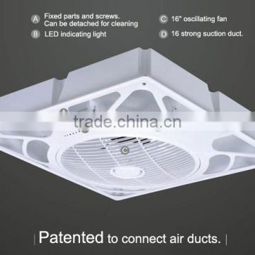 for air condition energy saving ceiling mounted circulation fan