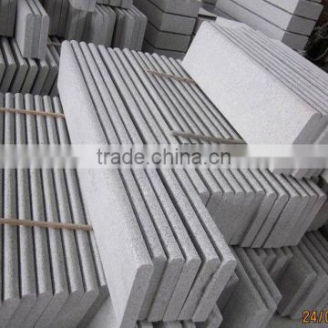 outdoor stone steps risers G603 granite stairs