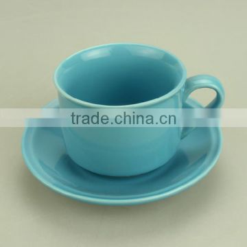 BT5087 ceramic 200ml color nice promotion coffee cup and saucer