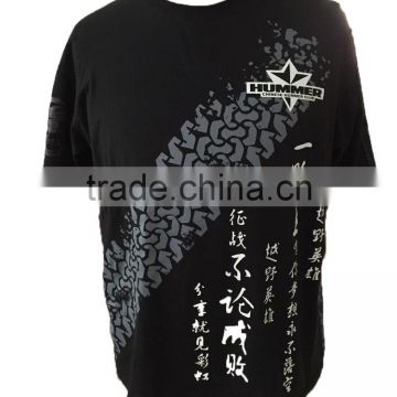 cotton sports T-shirt , OEM men T-shirt , screen printing round-neck T-shirt