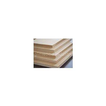 Raw High Density Plain MDF Boards / Medium Denisty Fiberboard for Wood Storage Cabinet