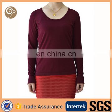 Long sleeve customized sweater designs for women