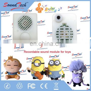 Electronic Components recordable voice box for plush toys