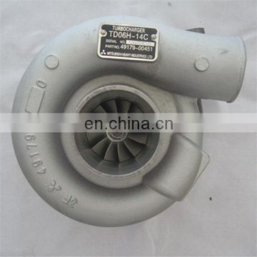 TDO6H-14C/12 Turbo 49179-00450 49179-00460 5I-7903 turbocharger for Caterpillar Earth Moving Excavator E120B E110B