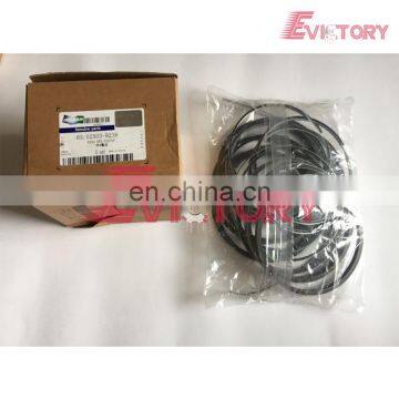 For DOOSAN engine parts DE08TIS PISTON RING SET