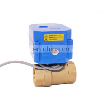 CWX-60P motorized ball valve 2 way 5V,12V, 24V,110V, 220V for Replacing solenoid valve, particularly when solenoid cannot work