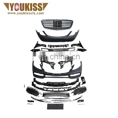 For Mercedes-Benz S-Class W222 change to May-bach high guality body kit bumpers