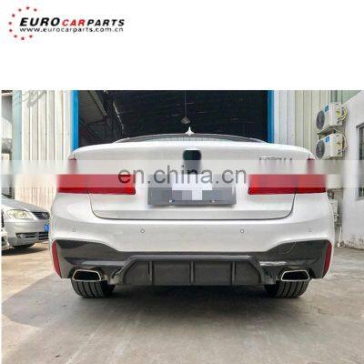 5s M5 style dry carbon fiber material rear diffuser fit for G30 G38 car bumpers