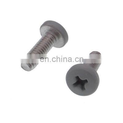 stainless steel 304 M1.2*3 flat head small machine screw