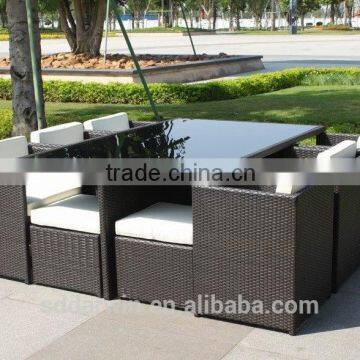 PE Rattan Dining Furniture SV-3008S