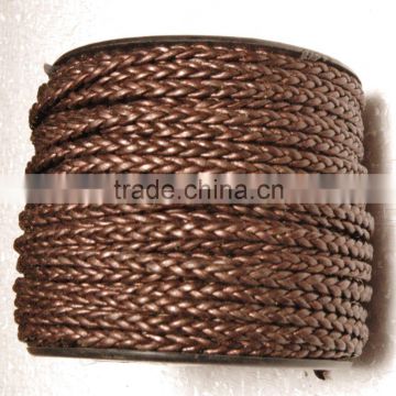 8 Ply and 12 Ply Braided Bolo Leather Cord