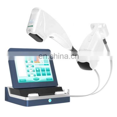 Newest technology hifu machine cartridges portable 9D HIFU ultrasound for face lift with Liposonic Cellulite Reduction