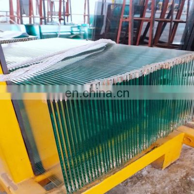 Thickness 12mm 10mm clear tempered glass max size for exterior building glass wall Clear wholesale tempered glass