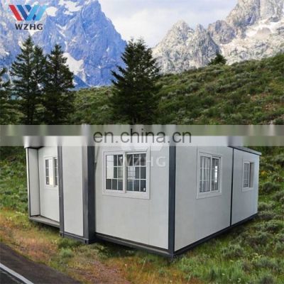 Expandable fold out eco house prefab office building estate for sale in china