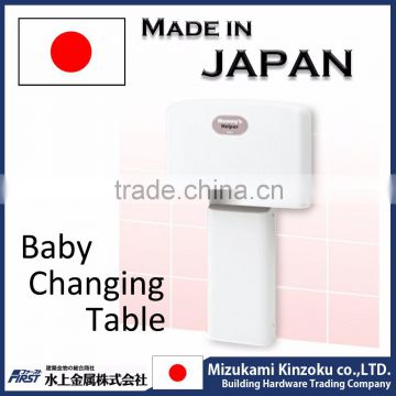durable and Functional baby changing sanitary product FA2 stand type for toilet, rest room, 3 types available made in Japan