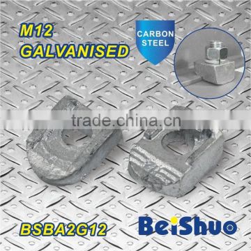 BSBA2G12 steel beam clamp connector galvanised made in China