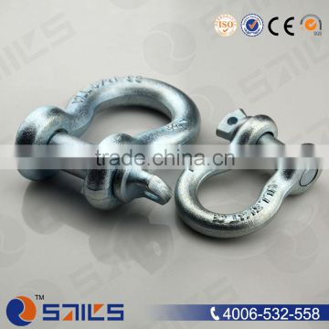 alloy steel bow mooring small bow titanium shackle