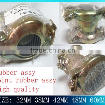 high quality Excavator rubber assy joint rubber assy for 32mm 38mm 42mm 48mm 60mm