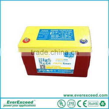 EverExceed Long cycle life battery for solar power plant high rate