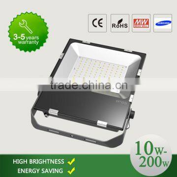 10W High lumen Samsung SMD Waterproof IP65 Outdoor slim LED flood light