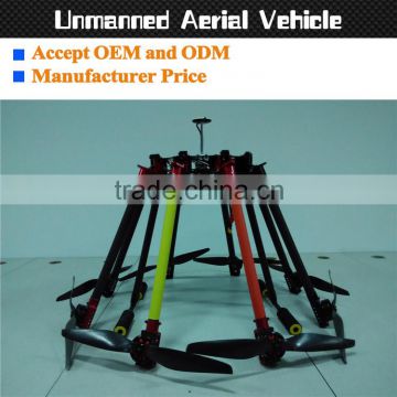 Custom made carbon fiber UAV frame for long range drone toy