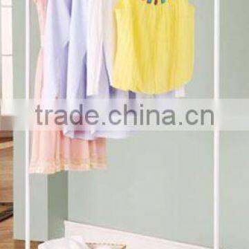 Multi-function removable metal garment clothes rack