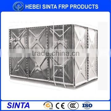 galvanized steel water tank for fire fighting