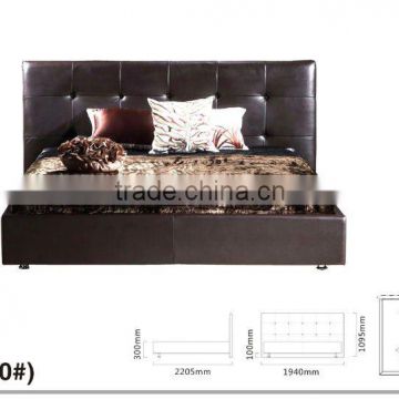leather bed