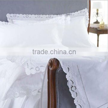 Cutwork Bed Linen ,embroidery bed sheet,embroidery bedding set ,embroidery pillowcase ,bed linen