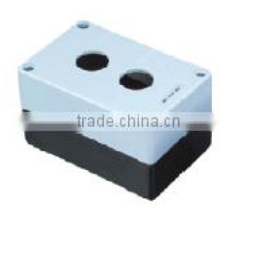 top sale industrial button control box/enclosure for two holes IP40 LAY5-BOX2