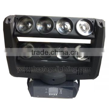 2015 hot new product spider beam head 8x10w 4 in 1 RGBW light